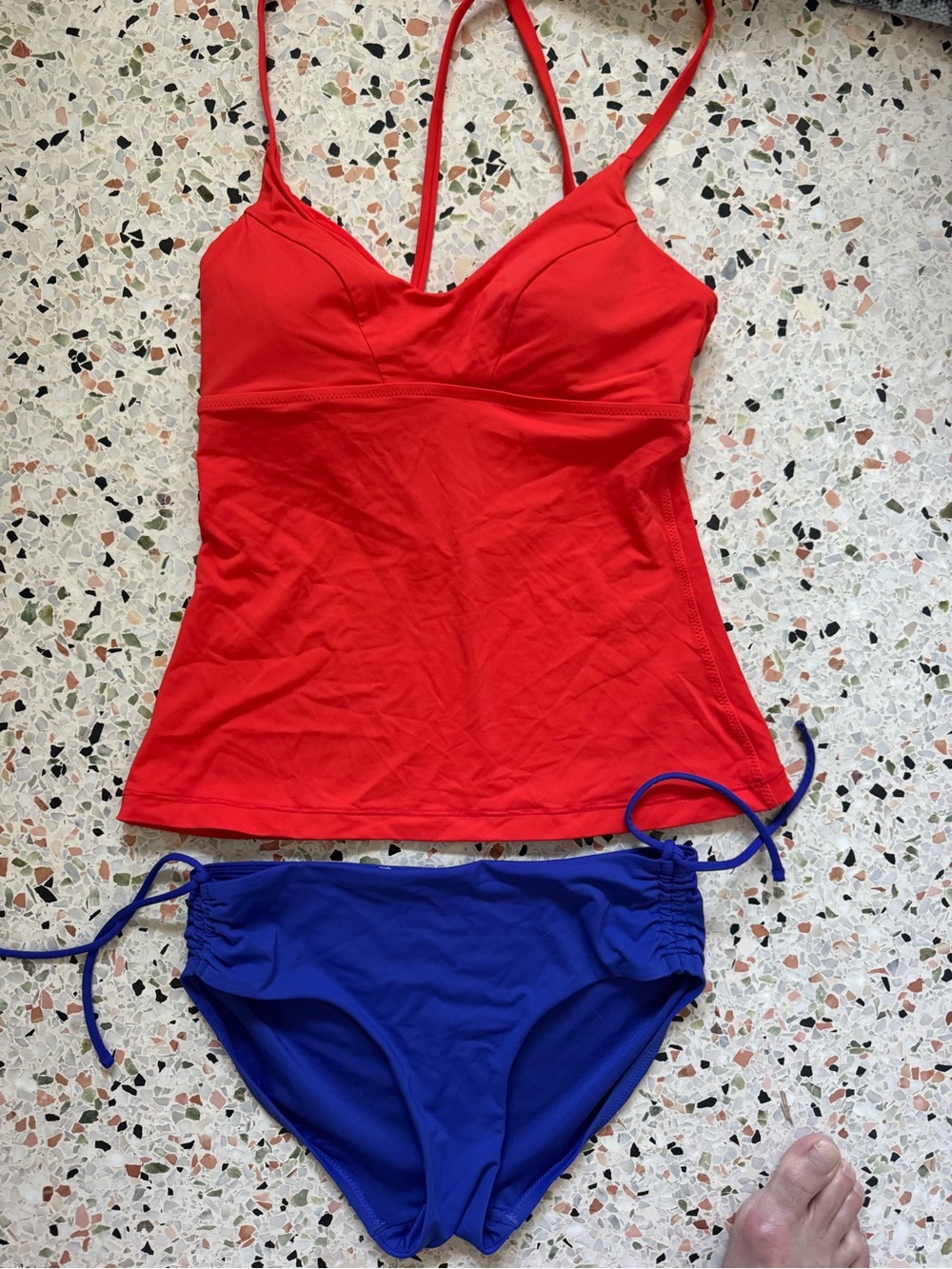 Athleta tanking bathing suit